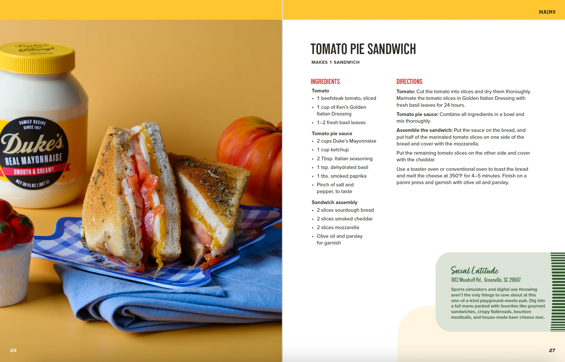 Eugenia Duke's Unofficial Mayo Guide to Greenville, SC Cookbook - Image 4