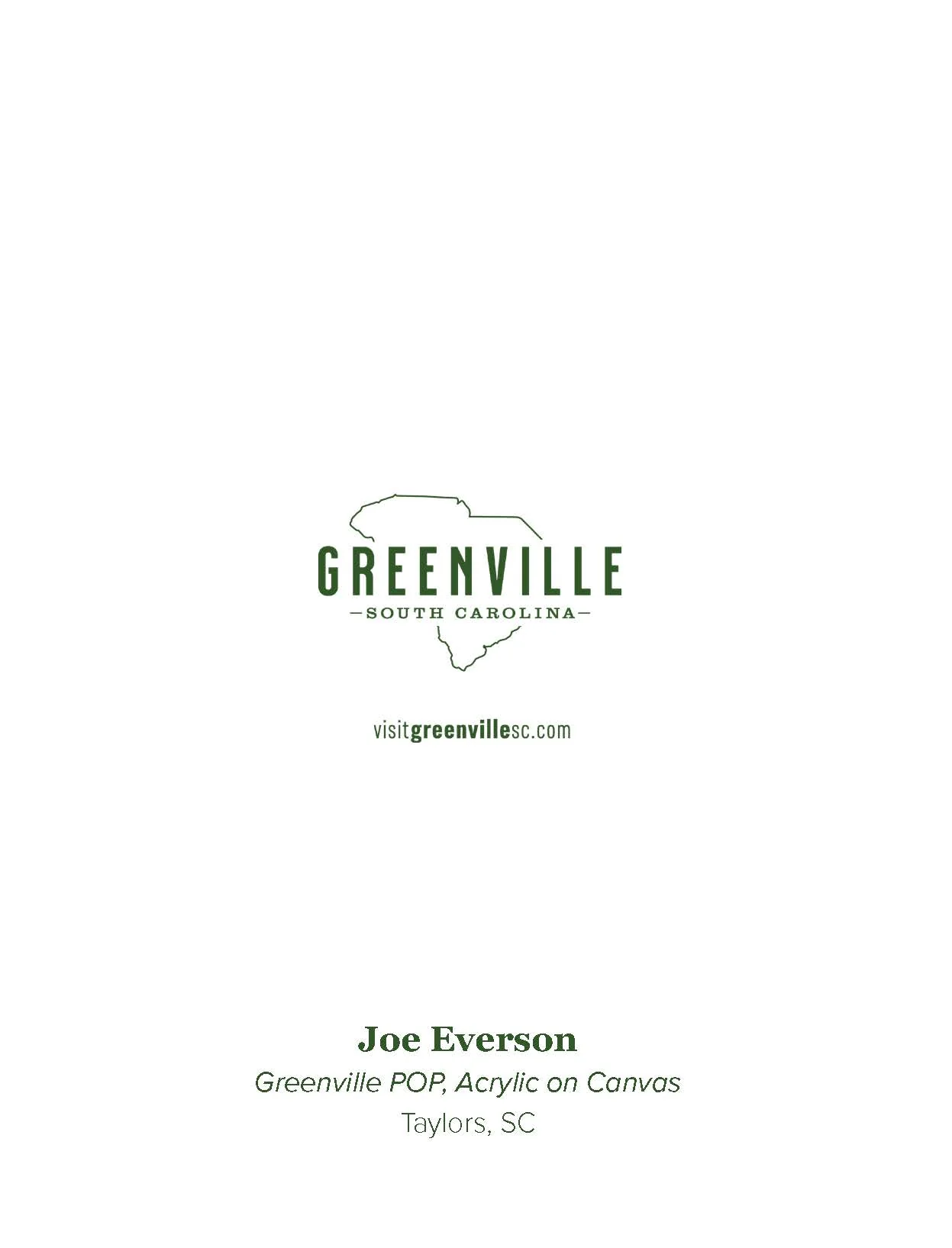 Greenville, SC Notecard Collection of Local Art (Set of 12) - Image 3