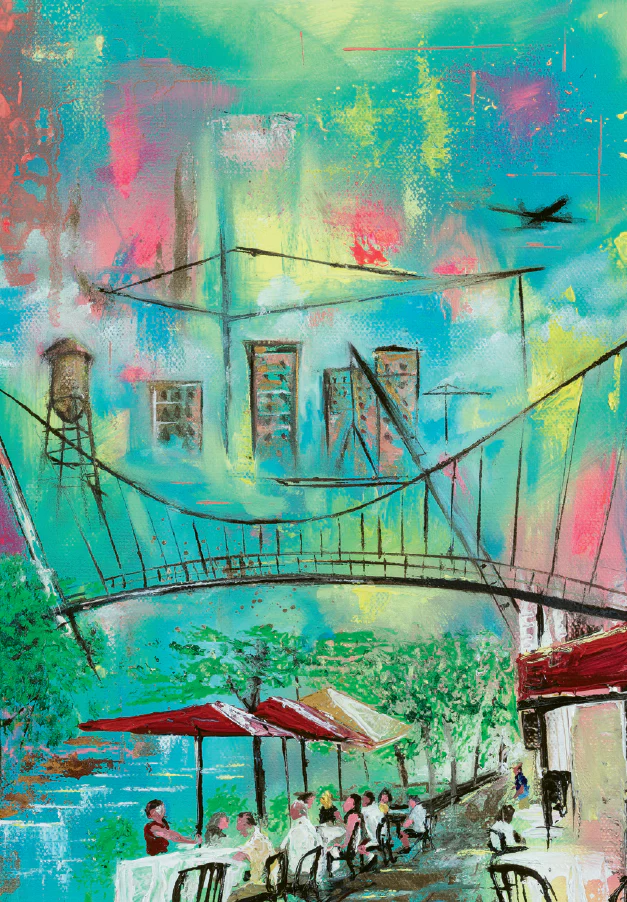 Greenville, SC Notecard Collection of Local Art (Set of 12) - Image 6